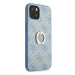 Guess GUHCP13S4GMRBL hybrid silikonové pouzdro iPhone 13 Mini 5.4" blue 4G with ring stand