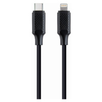 Kabel CABLEXPERT CC-USB2-CM8PM-1.5M USB 2.0 Type-C na Ligtning (CM/8pinM), 1,5m, datový, černý