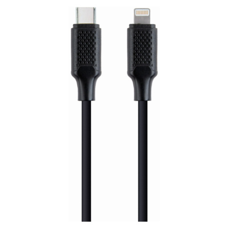 Kabel CABLEXPERT CC-USB2-CM8PM-1.5M USB 2.0 Type-C na Ligtning (CM/8pinM), 1,5m, datový, černý GEMBIRD