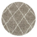 Ayyildiz koberce Kusový koberec Alvor Shaggy 3401 beige kruh Rozměry koberců: 80x80 (průměr) kru