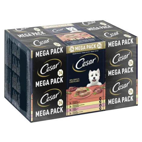 Vaničky Megapack Cesar 96 x 150 g - Classic Terrine