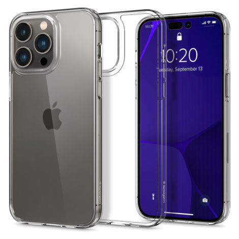 Pouzdro Spigen Crystal Hybrid iPhone 14 Pro - čiré