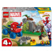 LEGO® Marvel 11199 Spideyho tým a záchrana dinosaurů s truckem