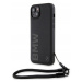 Bmw BMHCP15S23RMRLK iPhone 15 14 13 6,1 černo/černé pevné pouzdro Signatur