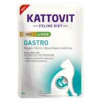 Kattovit Gastro Paté 10 × 85 g - s krůtou