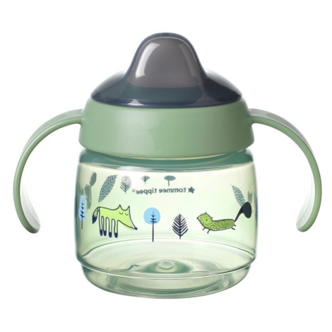 Tommee Tippee Netekoucí hrnek zelený 190ml 4m+