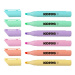 Zvýrazňovač Kores High Liner Pastel - 6 barev