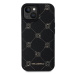 Karl Lagerfeld PU Karl Heads Pattern MagSafe Zadní Kryt pro iPhone 15 Black