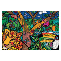 Romero Britto - Amazon - puzzle z kategorie Umělecké