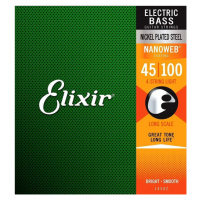 Elixir 4 strings NANOWEB Long .045 - .100