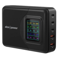 AlzaPower M500 Digital Display Multi Ultra Charger 200W černá