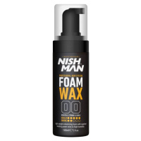Nishman Foam Wax 00 - objemová pěna pro vlnité vlasy, 150 ml