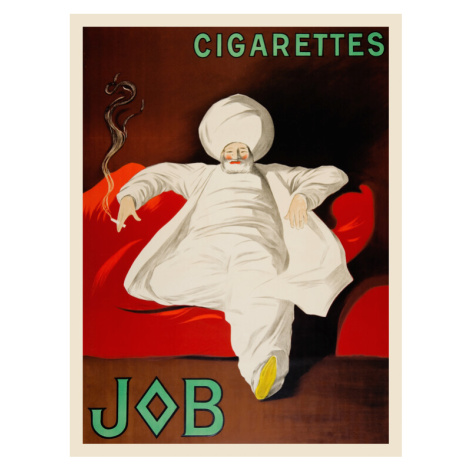 Obrazová reprodukce JOB (Vintage / Retro Cigarette Ad) - Leonetto Cappiello, 30x40 cm