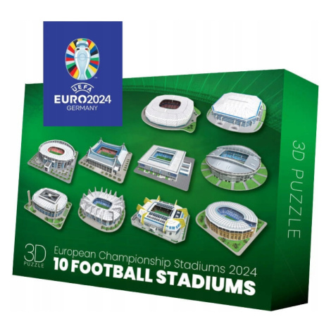 Fotbalový stadion Euro 2024 Puzzle 3D 218 dílků