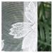 Dekorační vzorovaná záclona PETUNIA LONG bílá 200x250 cm (cena za 1 kus dlouhé záclony) MyBestHo