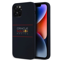 Oracle Red Bull Racing Silicone Horizontal Logo MagSafe kryt iPhone 12/12 Pro modrý