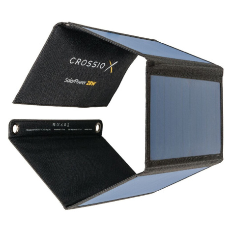 CROSSIO SolarPower 28W 3.0 Černá