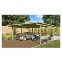 Dvojitý carport KARIBU ECO 1A 62035 LG1879