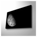 Wallity Obraz s LED osvětlením ZATMĚNÍ MĚSÍCE 45 x 70 cm