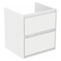 IDEAL STANDARD Connect Air Skříňka pod umyvadlo CUBE 550 mm, lesklý bílý/matný bílý lak E1607B2