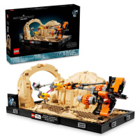 Lego® star wars™ 75380 závody kluzáků v mos espa – diorama