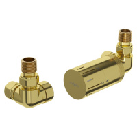 MEXEN/S G05 termostatická souprava pro radiátor, zlatá W903-958-50