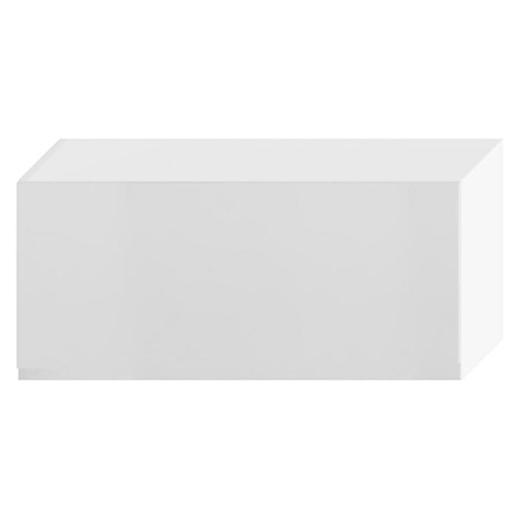 Kuchyňská skříňka Livia W80okgr světle šedá mat/bílá BAUMAX