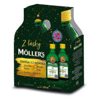 Mollers Omega3 D + dárkové balení 2 x 250ml