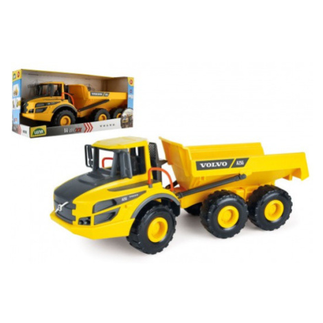 Lena Auto Nákladní auto Volvo Worxx plast 55cm 1:15 v krabici 57x27x20cm