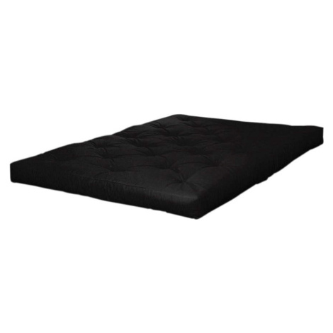 Černá futonová matrace Karup Design Double Latex, 90 x 200 cm