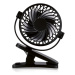 SILVERCREST® Mini ventilátor SKV 4.5 A1 (ventilátor s klipem/černá)