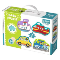 Trefl Baby Puzzle transportní vozidla