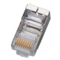 Konektor RJ45 STP Cat5e 8p8c pro licnu (10ks)