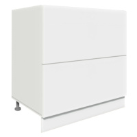 ArtExt Kuchyňská skříňka spodní SILVER | D2A 80/1A Barva korpusu: Bílá