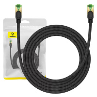 Kabel Baseus Braided network cable cat.8 Ethernet RJ45, 40Gbps, 2m (black)