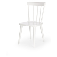 HALMAR Jídelní židle Brandy bílá