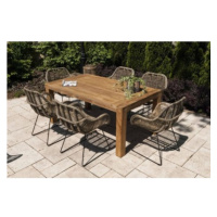 Vimine Natural Wicker® Zahradní souprava nimes teak vii