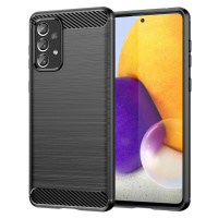 Ohebné pouzdro Carbon Case Samsung Galaxy A73 černé