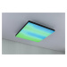 PAULMANN LED Panel Velora Rainbow dynamicRGBW hranaté 450x450mm 2110lm RGBW černá