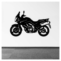 Dřevěná motorka na zeď - Suzuki V-Strom