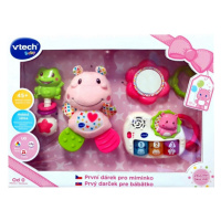 Vtech První dárek pro miminko CZ - růžový