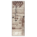 Hanse Home Collection koberce Protiskluzový běhoun Loop 102371 - 67x180 cm
