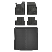 Set 77 Gumové autokoberce a rohož Chevrolet Cruze 1 Sedan 2008-2016 bw