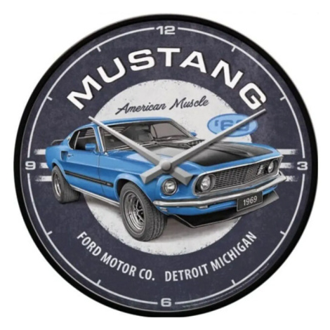 Hodiny Hodiny Ford Mustang - 1969 POSTERSHOP