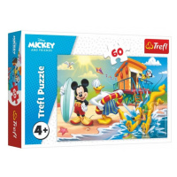 Trefl Puzzle Mickey a Donald Disney 33x22cm 60 dílků v krabici 21x14x4cm