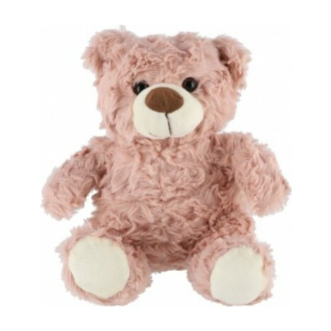 Medvěd sedící plyš 22cm růžový Teddies