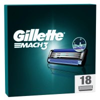 Gillette Mach3 náhradní hlavice 18 ks