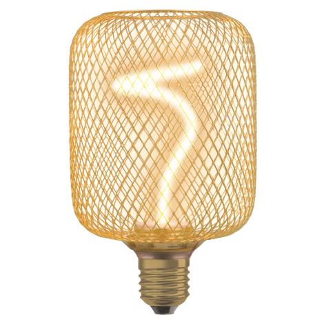 Osram Dekorativní žárovka »Globe 125 / Square 100« (zlatá/hranatá)