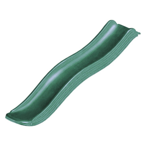 Skluzavka s přípojkou na vodu tmavě zelená 1,75 m Marimex