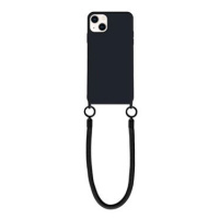 TopQ Minimalist Wrist Strap iPhone 15 černý 126752